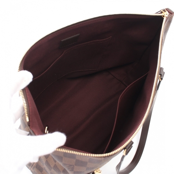 Louis Vuitton Totally MM Damier Ebene Shoulder Bag Brown - Picture 2 of 5